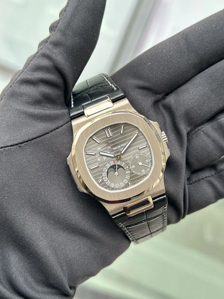 Patek Philippe Nautilus White Gold Box & Papers